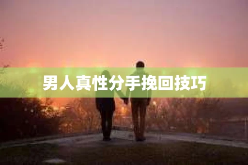 男人真性分手挽回技巧