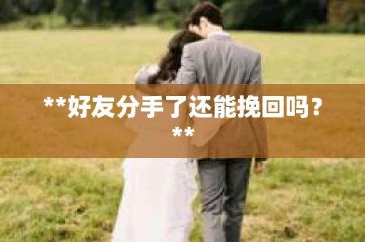 **好友分手了还能挽回吗？**