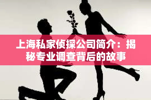 上海私家侦探公司简介：揭秘专业调查背后的故事