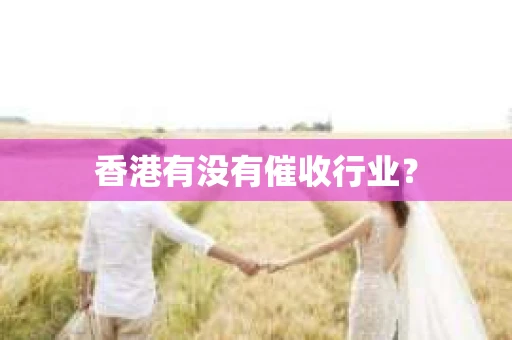 香港有没有催收行业？