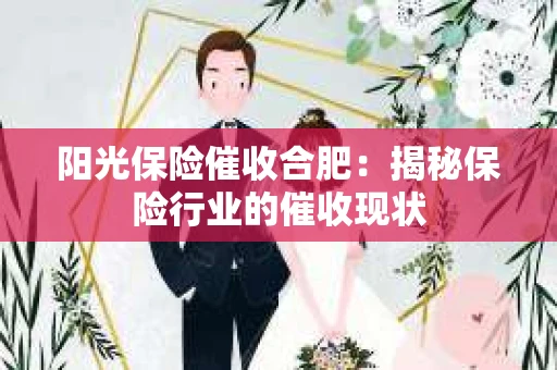 阳光保险催收合肥：揭秘保险行业的催收现状