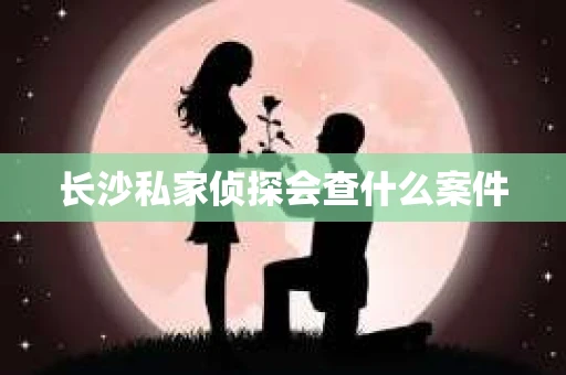 长沙私家侦探会查什么案件