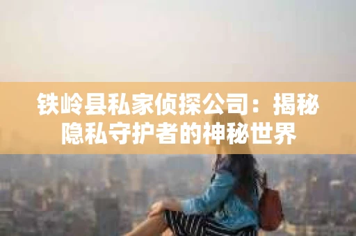 铁岭县私家侦探公司：揭秘隐私守护者的神秘世界