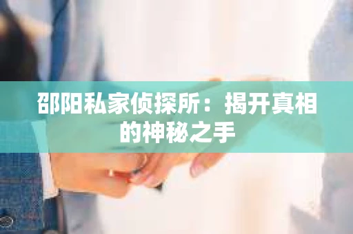 邵阳私家侦探所：揭开真相的神秘之手