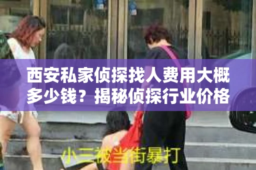 西安私家侦探找人费用大概多少钱？揭秘侦探行业价格之谜