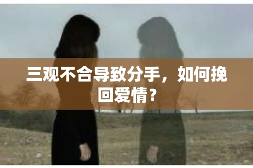 三观不合导致分手，如何挽回爱情？
